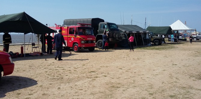 EXPOSI��O DAS FOR�AS ARMADAS INTEGROU A PROGRAMA��O DA SEMANA DA P�TRIA