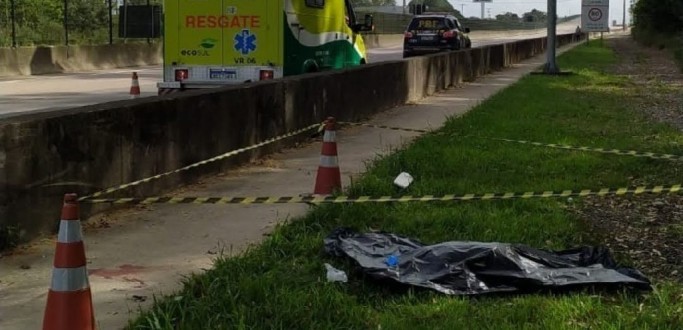 CORPO DE MULHER  ENCONTRADO S MARGENS DA BR 116, EM PELOTAS