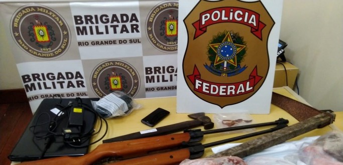 PF E PATRAM REALIZAM OPERAO CONTRA A CAA DE ANIMAIS NA ESTAO ECOLGICA DO TAIM