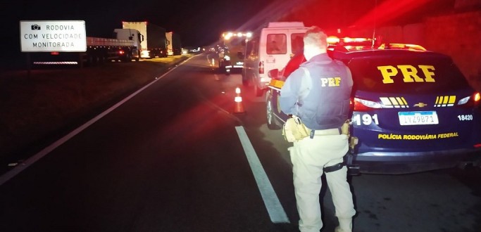 CICLISTA MORRE EM ACIDENTE NA BR 392, NA VILA DA QUINTA