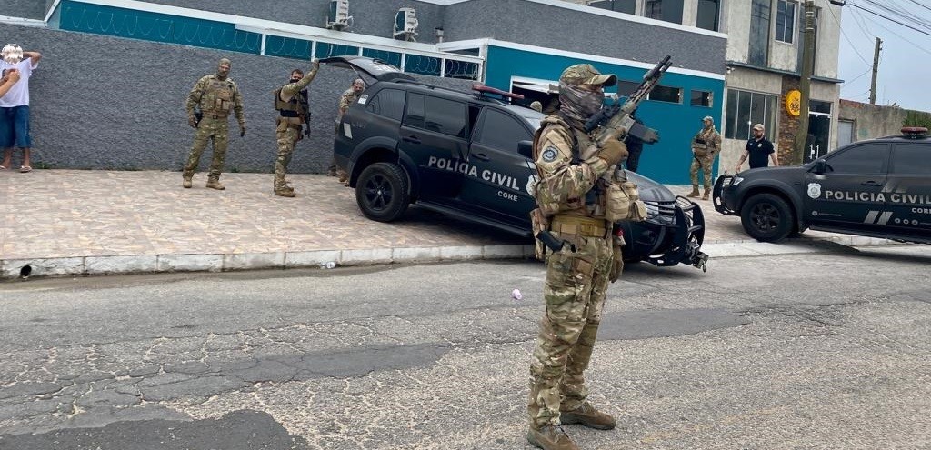 COM APOIO DA CORE, PC REALIZA OPERAO DE COMBATE AOS HOMICDIOS, EM RG