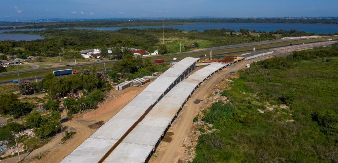 ESTREITAMENTOS DE PISTA EM FUNO DAS OBRAS DA NOVA PONTE DO GUABA VO OCORRER POR 30 DIAS