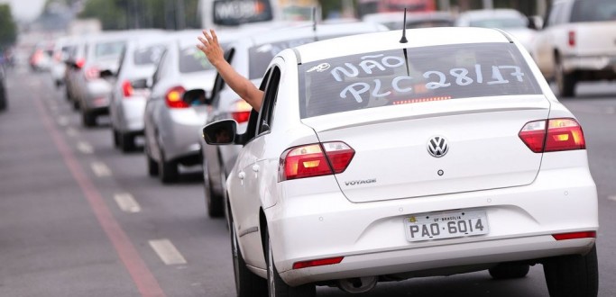 PROJETO QUE REGULAMENTA UBER  APROVADO NO SENADO COM MODIFICAES