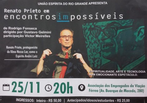 PEA ENCONTROS IMPOSSVEIS TRAZ A RIO GRANDE ATOR DO FILME NOSSO LAR