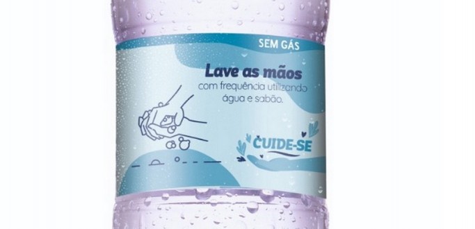 GUA DA PEDRA LANA COLEO DE RTULOS COM DICAS DE PREVENO A COVID-19