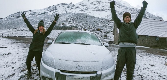 CASAL DE BENTO GON�ALVES SUSPENDE VIAGEM PELA AM�RICA DO SUL POR CONTA DO CORONAV�RUS