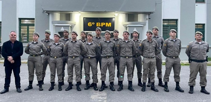REGIO SUL RECEBE O REFORO DE NOVOS POLICIAIS MILITARES
