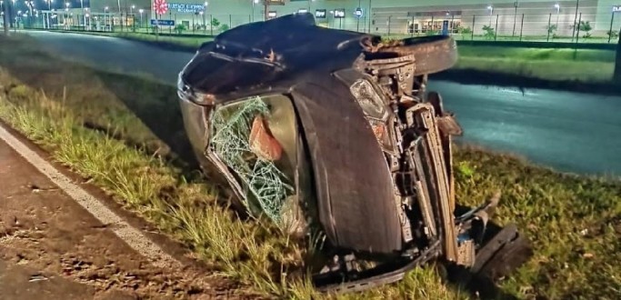 SADA DE PISTA  REGISTRADA PELO 2 BRBM NA ERS 734, EM RG