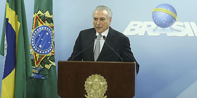 APS REJEIO DE DENNCIA, TEMER DIZ QUE SEGUE COM AES NECESSRIAS PARA O PAS