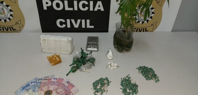 POLCIA CIVIL PRENDE HOMEM POR TRFICO DE DROGAS EM RIO GRANDE