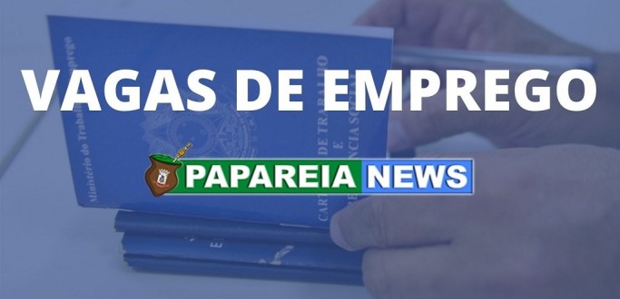 VAGAS DE EMPREGO SINE RIO GRANDE - 28/04