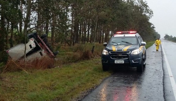 CAMINHONEIRO MORRE EM ACIDENTE NA BR 471