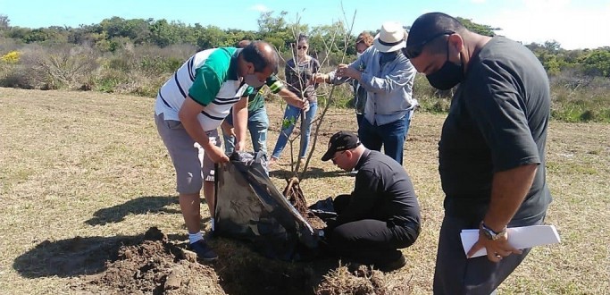 CAMINHO DE SO PEDRO  INAUGURADO NO PARQUE URBANO DO BOLAXA
