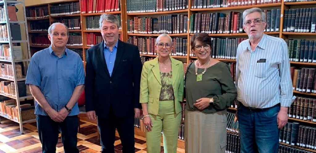 BANRISUL DOA R$ 2 MILHES PARA RESTAURAO DA BIBLIOTECA RIO-GRANDENSE EM CERIMNIA OFICIAL