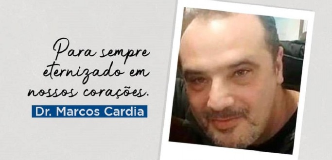 COLEGAS E PACIENTES LAMENTAM A MORTE DO MDICO MARCOS CARDIA