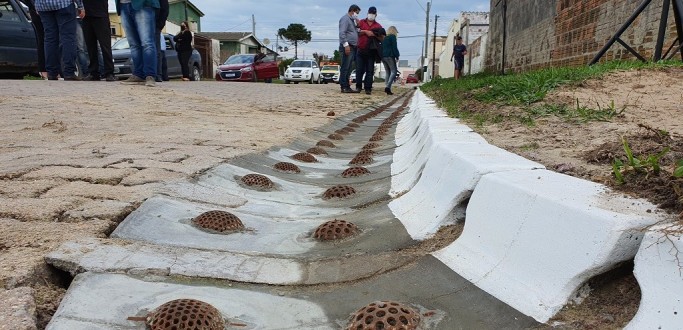 SISTEMA INOVADOR DE DRENAGEM � INAUGURADO NO PARQUE S�O PEDRO