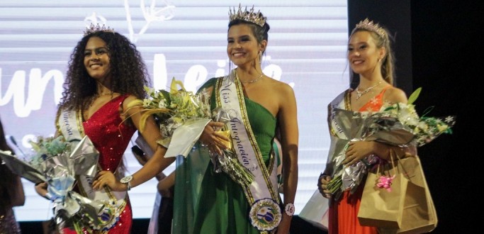 RIO-GRANDINA EMILLY BAUMBACH CONQUISTA O TTULO BINACIONAL MISS INTEGRAO 2024