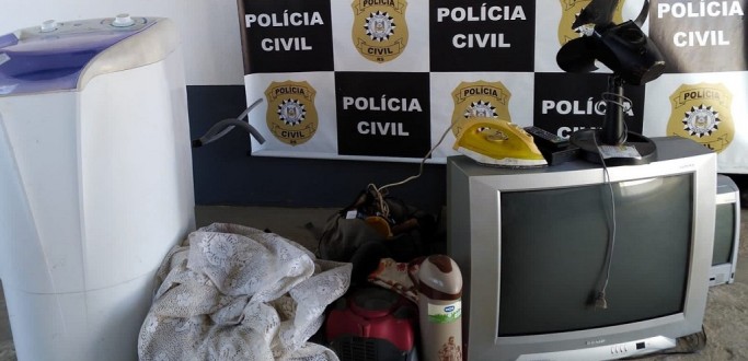 POLCIA CIVIL PRENDE HOMEM POR RECEPTAO NO BALNERIO CASSINO