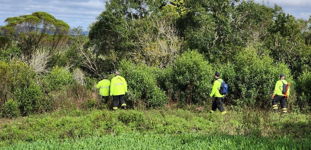 BOMBEIROS SEGUEM BUSCAS POR IDOSA DESAPARECIDA EM HERVAL