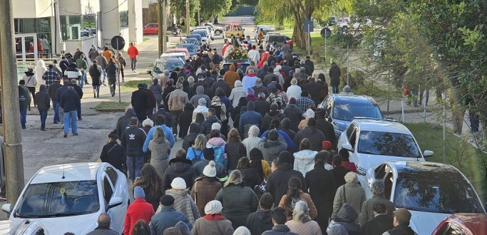 DIA DE SO PEDRO  MARCADO POR PROCISSO E MISSA EM RG