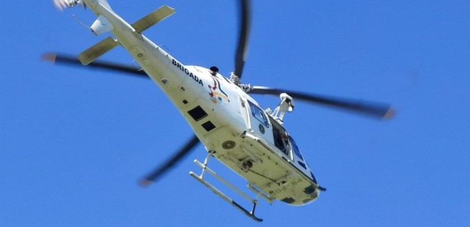 OPERAO DO 6 BPM CONTA COM APOIO DO BATALHO DE AVIAO DA BRIGADA MILITAR