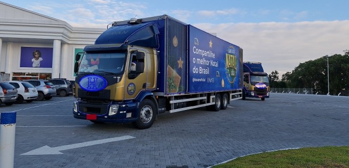 CARREATA DE NATAL HAVAN PARTE DE RIO GRANDE EM DIRE��O A PELOTAS