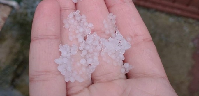 CHUVA CONGELADA � REGISTRADA EM RIO GRANDE