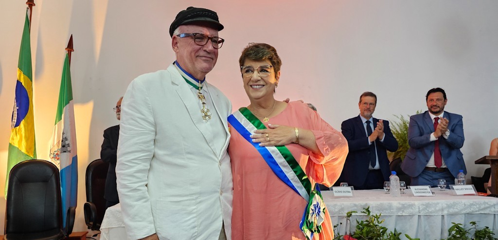 DARLENE PEREIRA  EMPOSSADA COMO PREFEITA DA CIDADE DO RIO GRANDE