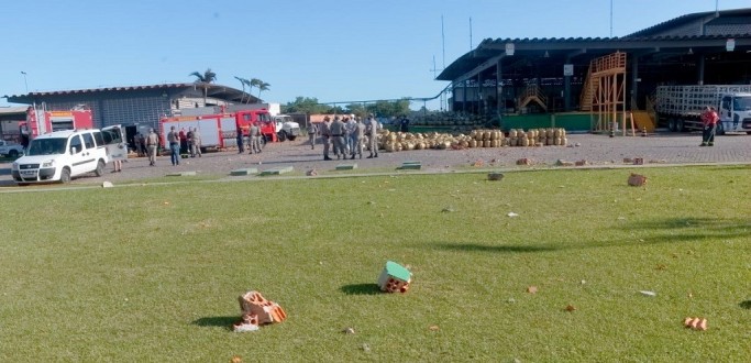IGP DIVULGA LAUDO COM AS CAUSAS DE EXPLOSO QUE ATINGIU DEPSITO DE GS EM PELOTAS
