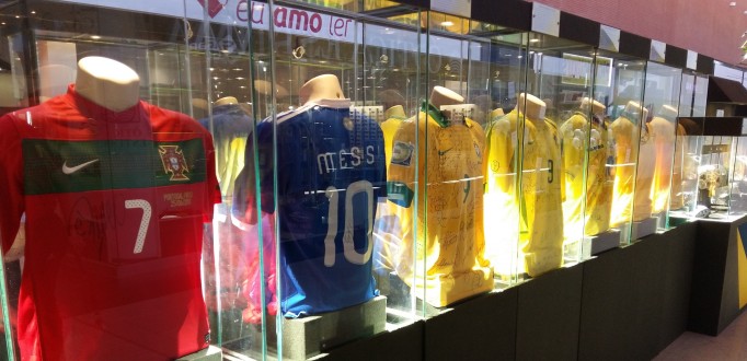EXPOSIO A HISTRIA DO FUTEBOL CHEGA PELA PRIMEIRA VEZ NO ESTADO