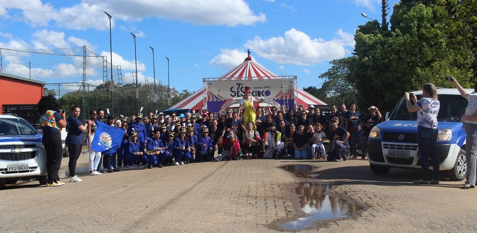 Grupo Tholl estreia espetáculo “O Rei, o rio e o Natal” no 7º Sesc Circo -  SESC-RS