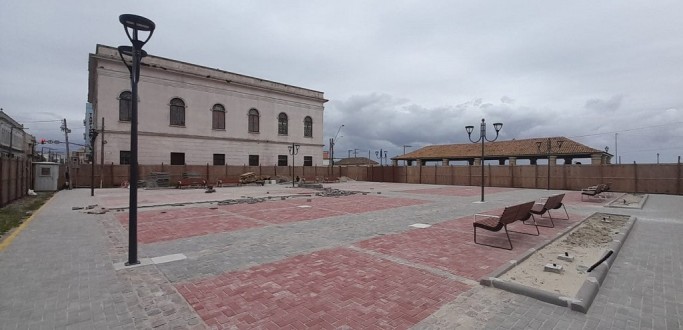 OBRAS DO LARGO BARBOSA COELHO AVAN�AM E CONCLUS�O PODE OCORRER AINDA EM OUTUBRO