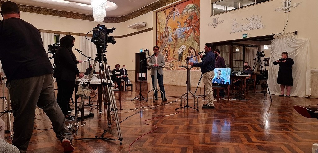 CMARA DE COMRCIO SEDIA LTIMO DEBATE ENTRE OS CANDIDATOS  PREFEITURA