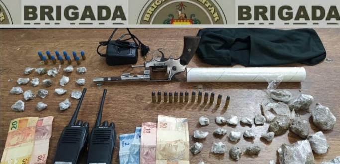 BM PRENDE HOMEM E APRENDE ADOLESCENTE EM SANTA VITRIA DO PALMAR