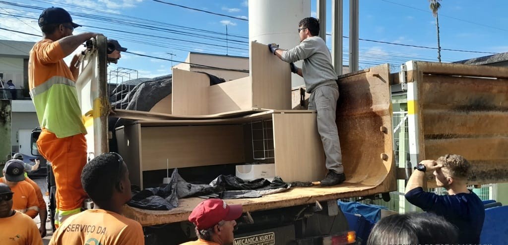 ECOSUL REALIZA DOAO PARA A SANTA CASA DE SO LOURENO DO SUL