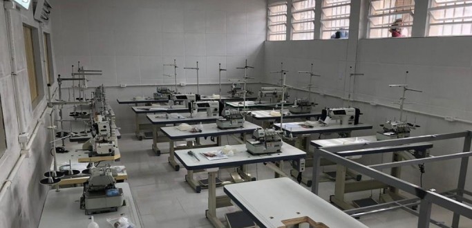 PERG E SENAC INICIAM FORMAO EM CORTE E COSTURA PARA 36 PESSOAS
