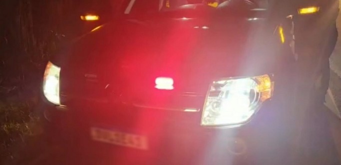 FALSA VIATURA POLICIAL � INTERCEPTADA PELA PRF NA BR 116, EM PELOTAS