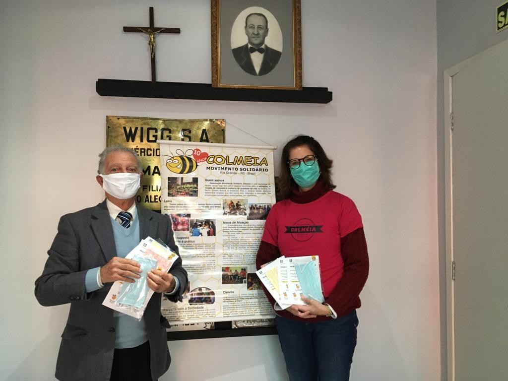 Conselho Tutelar de Rio Grande recebe m?scaras para entregar durante seus atendimentos ? comunidade